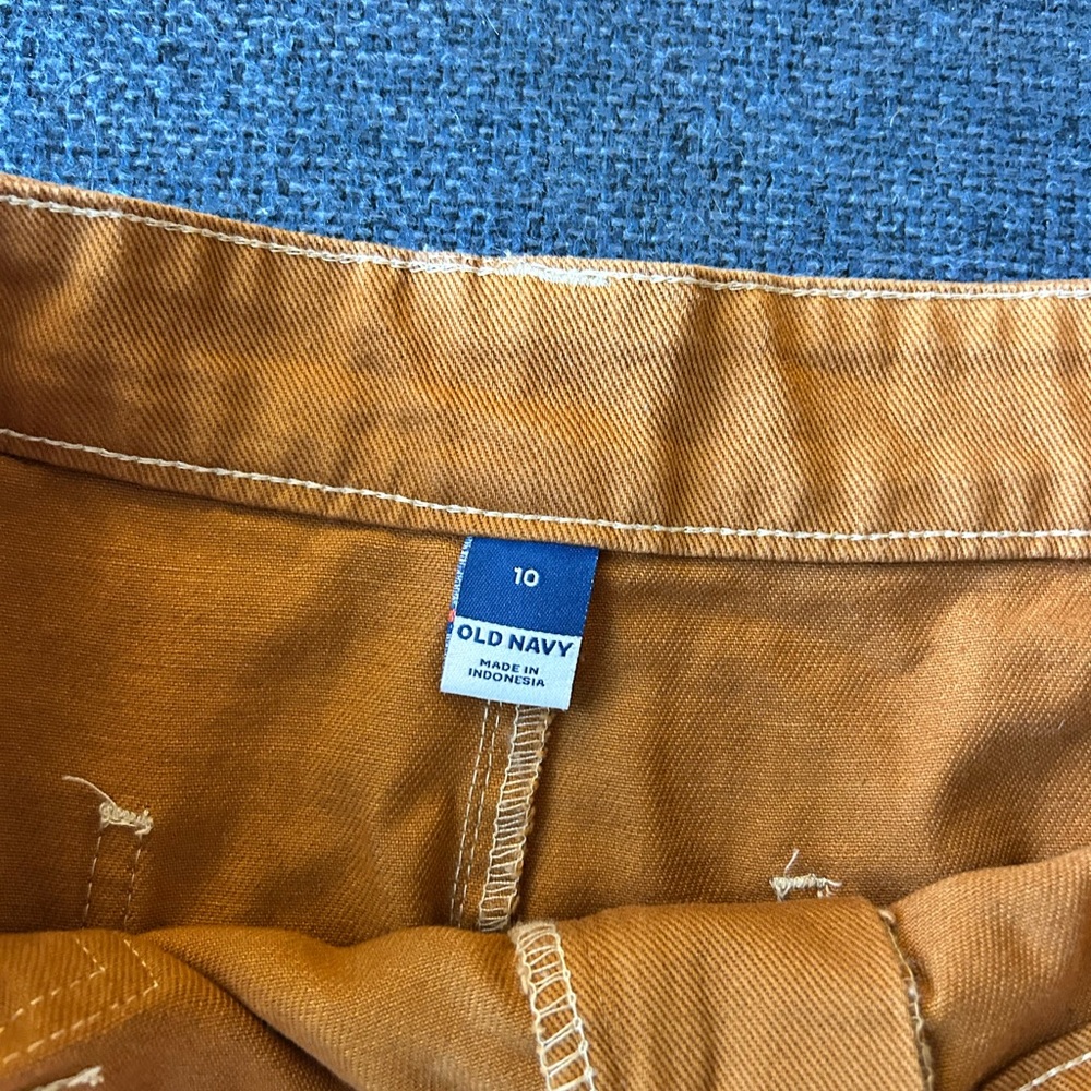 Old Navy Burnt Orange Mini Skirt - Picture 3 of 3